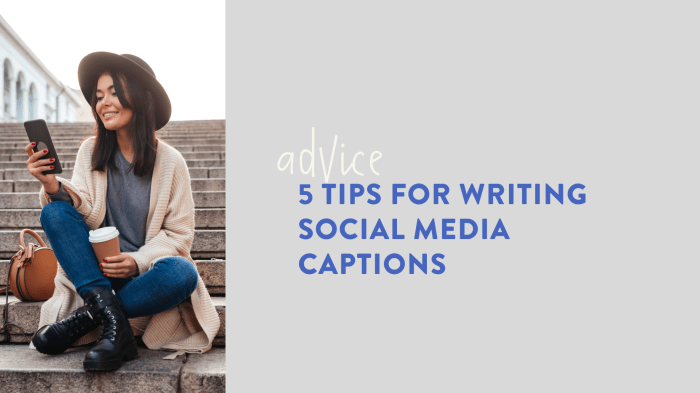 Writing Social Media Captions