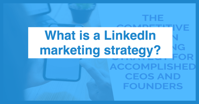 Building a LinkedIn Marketing Strategy